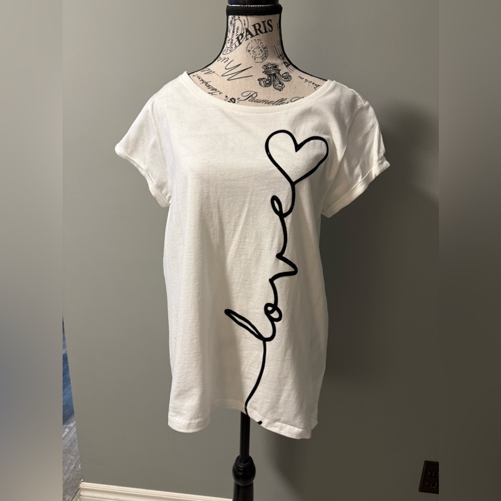 Esprit “Love” tee shirt. NWOT